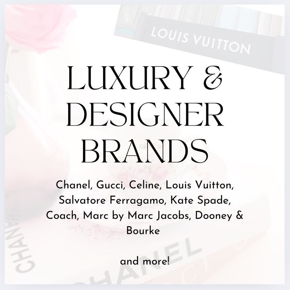 Luxury & Designer brands below